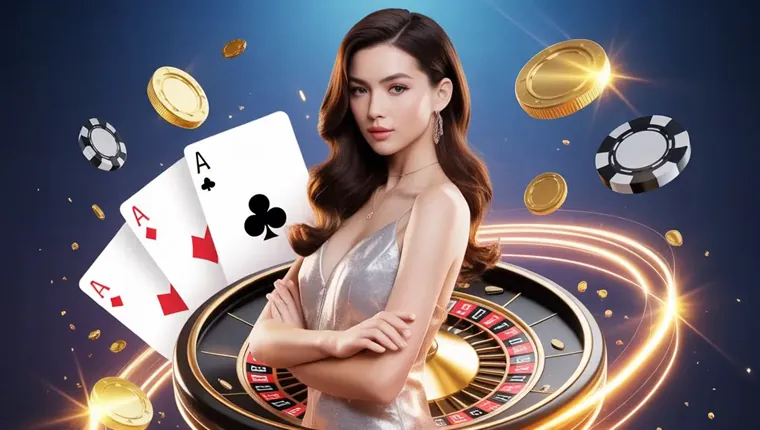 Live dealer blackjack game with a professional dealer and real cards